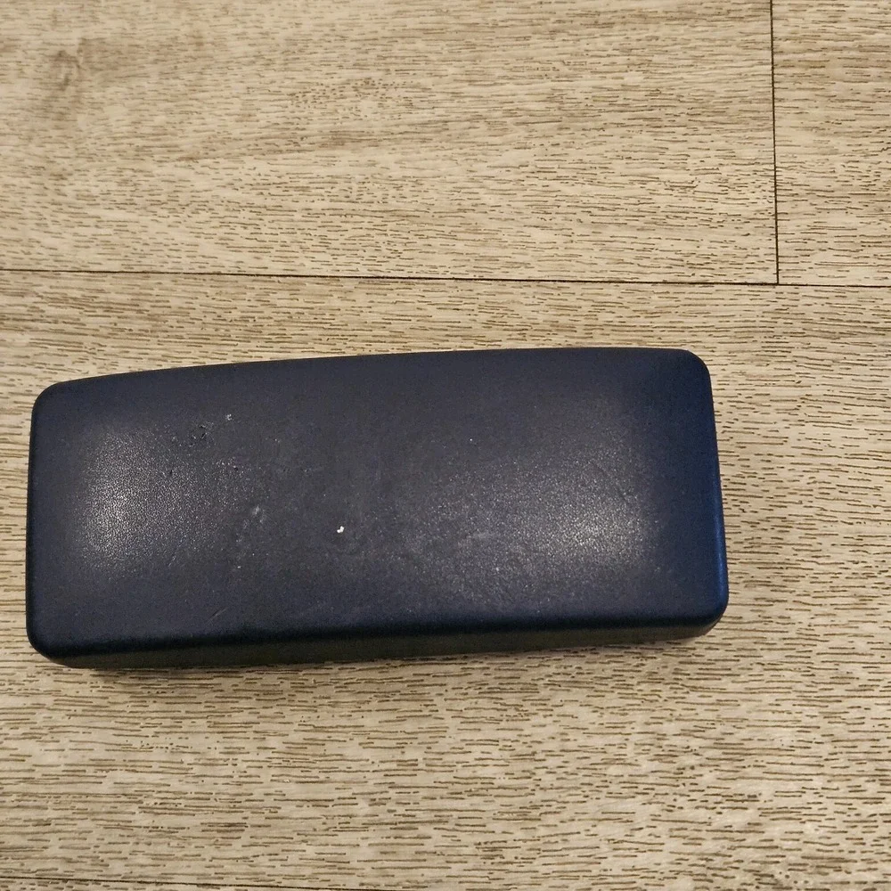 Champs navy blue Designer Glasses Hard Case ONLY Eye Storage Clamshell